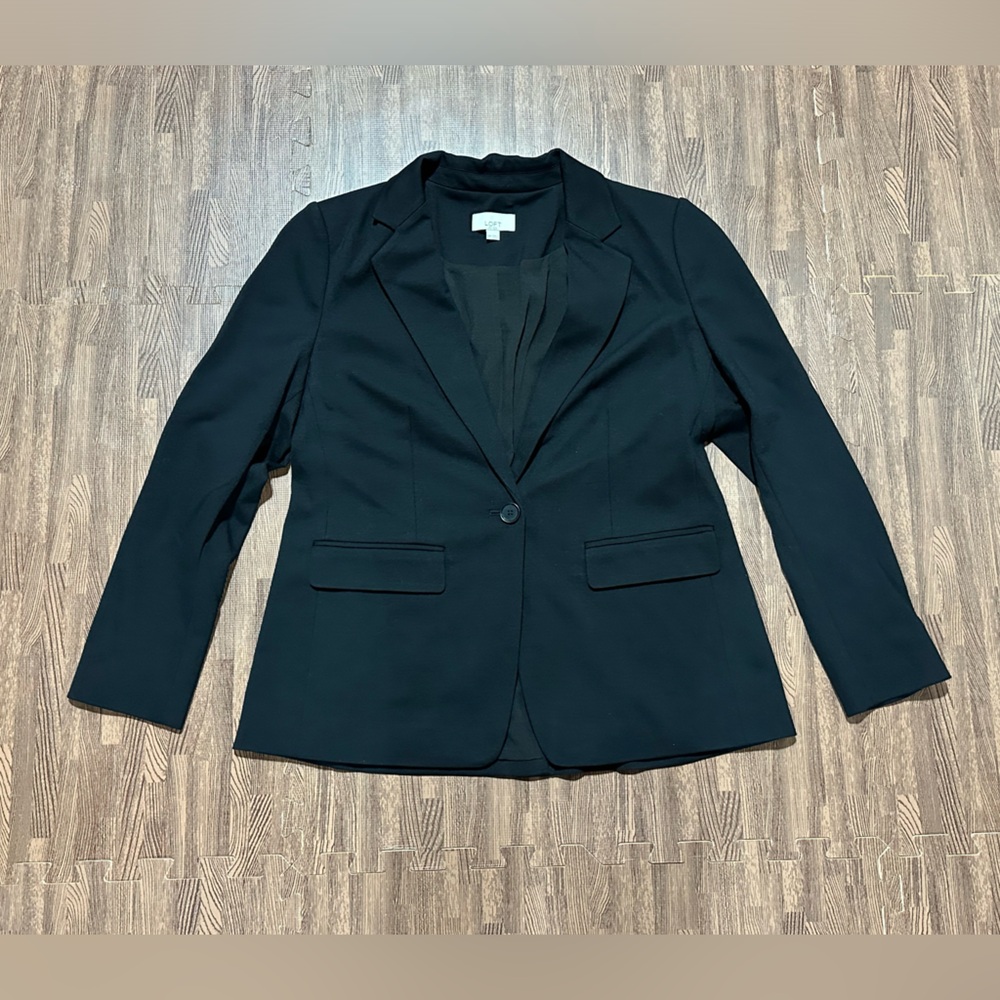 Loft Petite Knit Modern Blazer